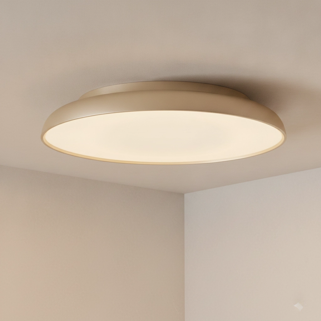 Plafondlamp Linus champagne Ø 60cm