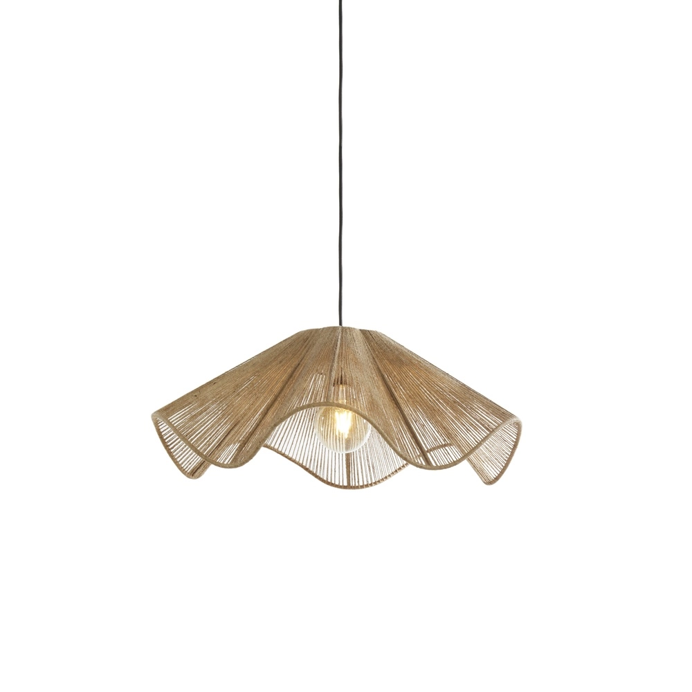 Rotan hanglamp Fodara Ø 60cm bruin Light & Living 8717807702090