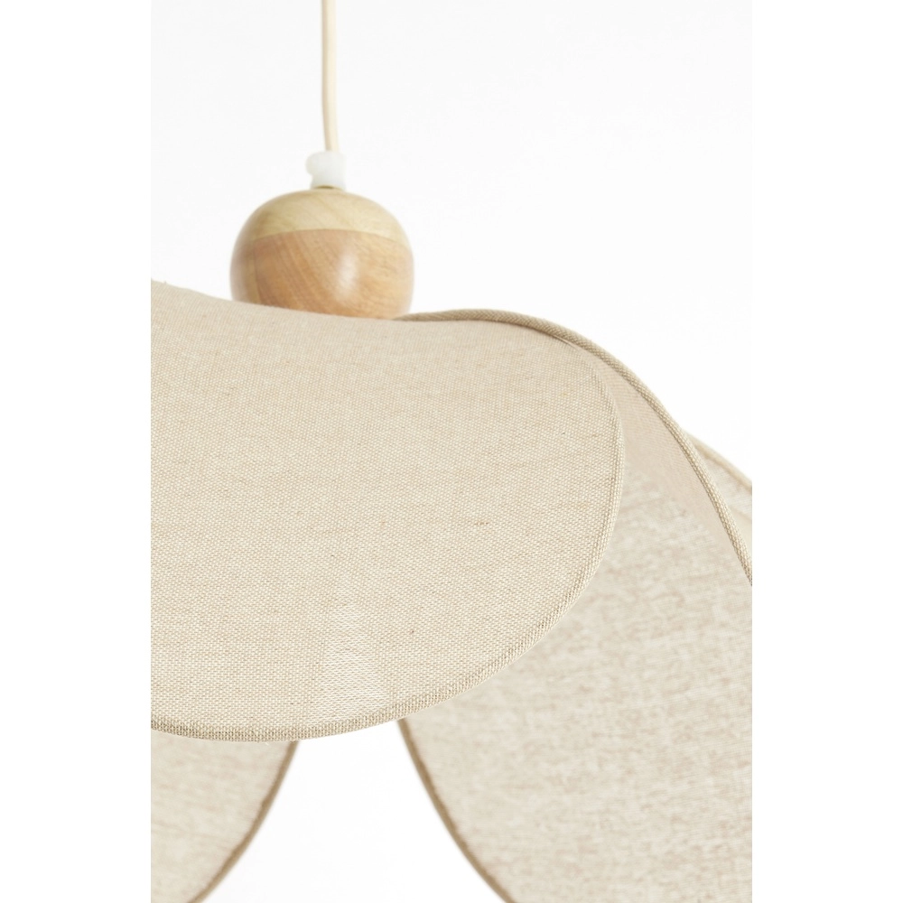 Scandinavische hanglamp Lavriria Ø 60cm - zand Light & Living 8717807835972