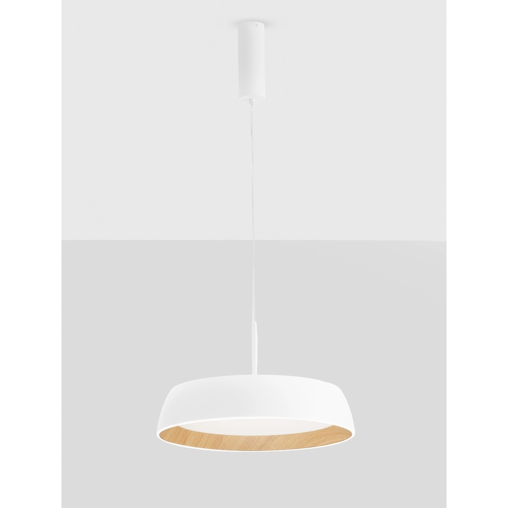 Hanglamp Sigi  Ø 45cm wit Lyora 5212017448675