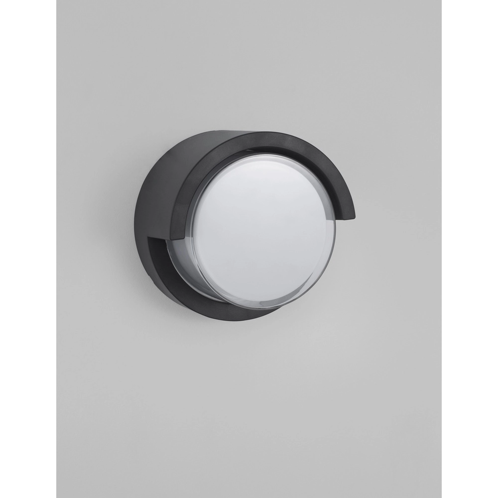 Design wandlamp Max rond grijs Lyora 5212017425911