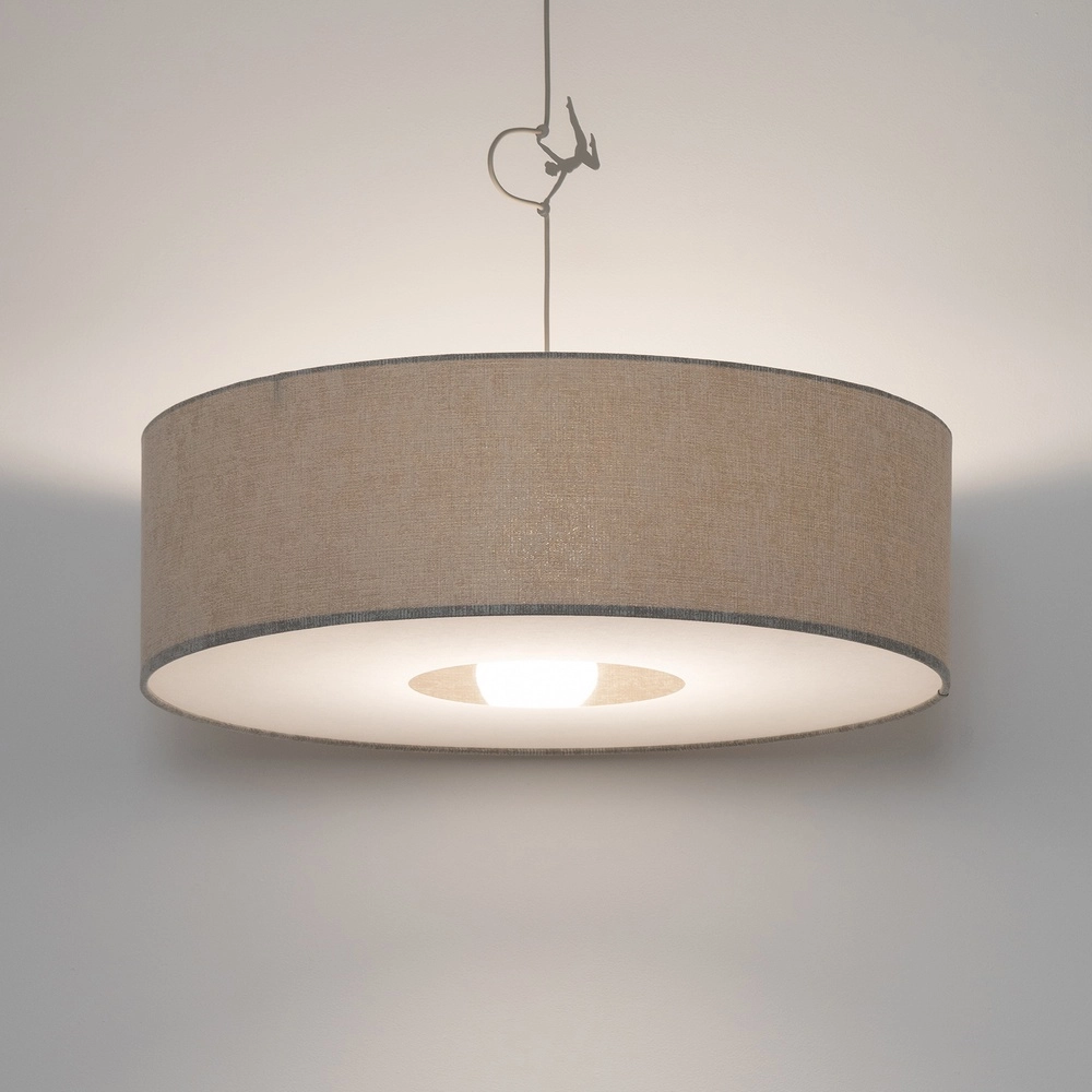 Hanglamp Cedro zand bruin Ø 65cm Lyora 5903139116664