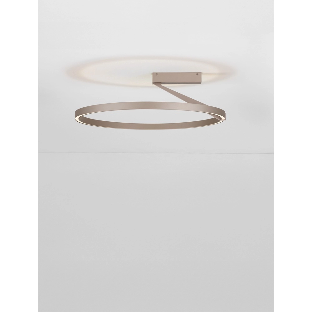 Design plafondlamp Tilia mokka bruin Lyora 5212017461933