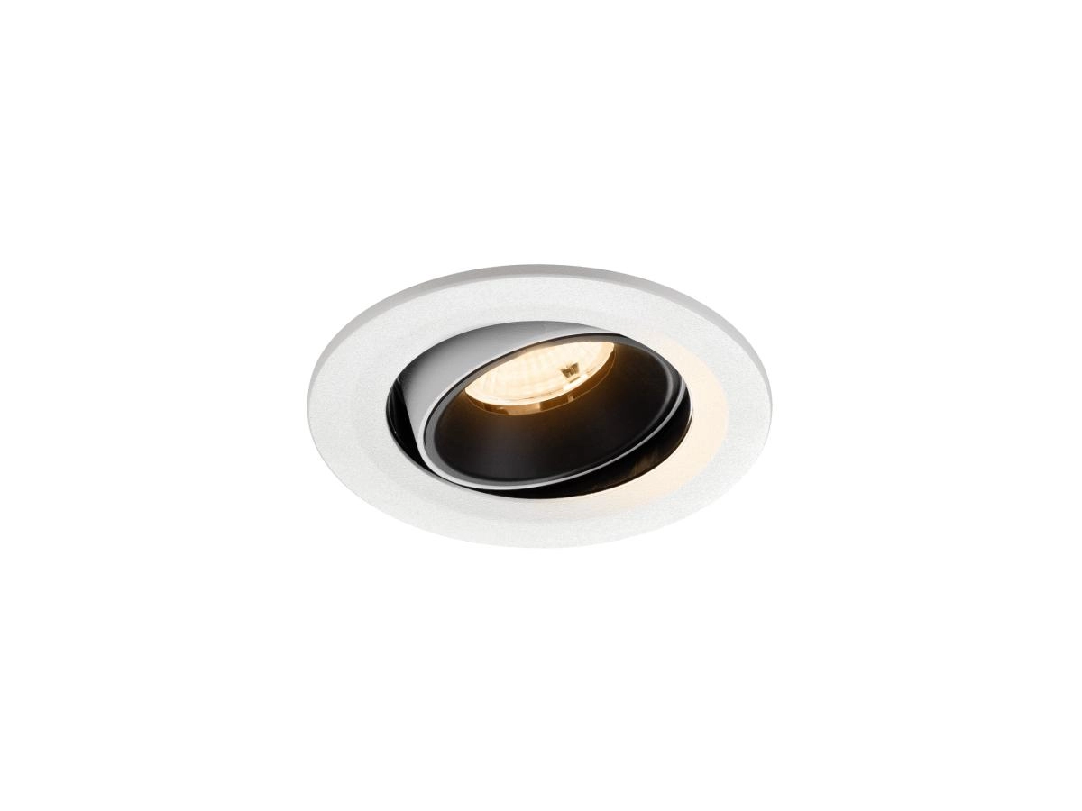 Inbouwspot Numinos Move S wit/zwart 2700K - 55gr