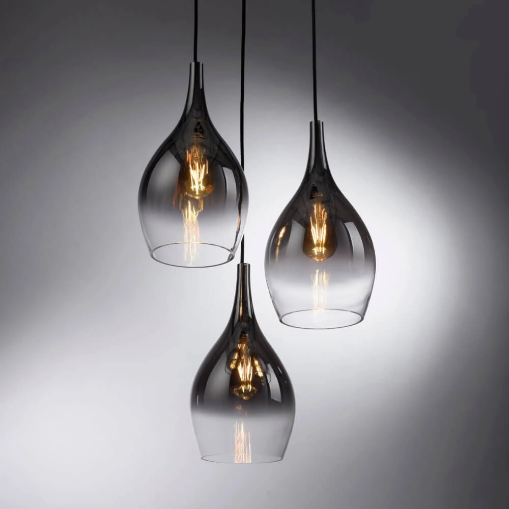 Moderne hanglamp Pilua 3-lichts rond Paul Neuhaus 4012248366097