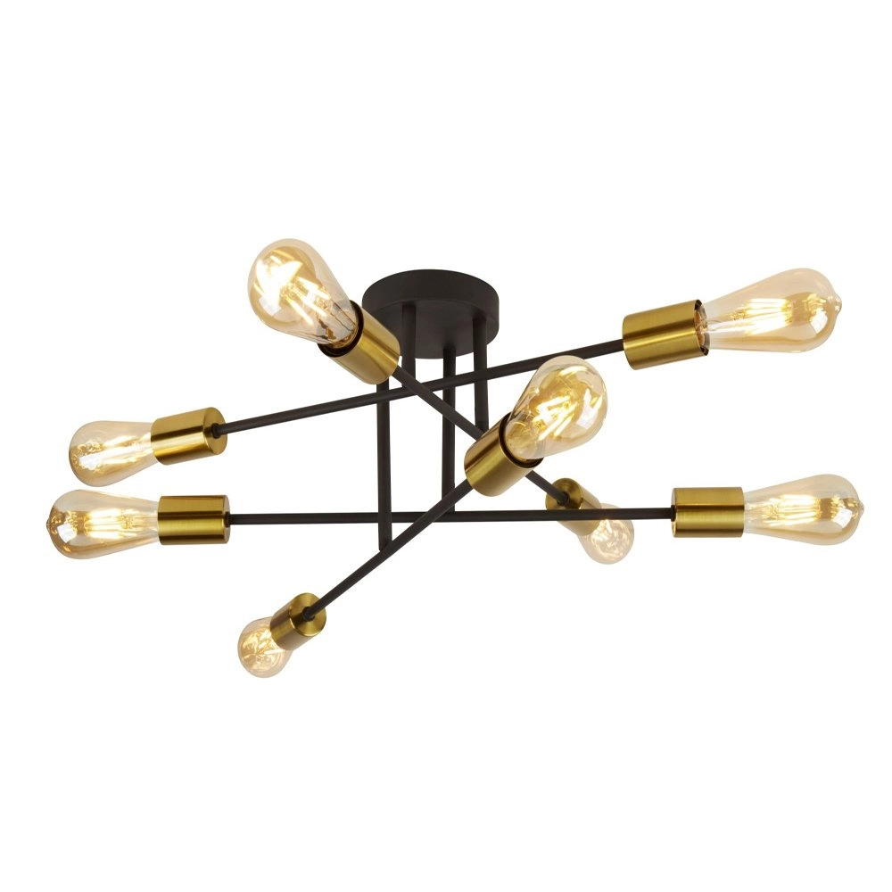 Plafondlamp Armstrong Spider 8-lichts
