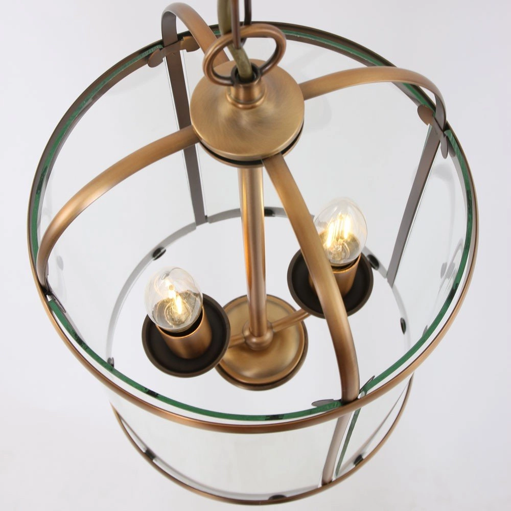 Hanglamp Pimpernel 23cm oud messing Steinhauer 8712746051940