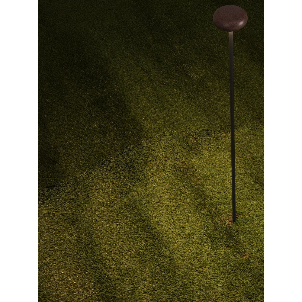 Tuinlamp Cami 110cm bruin steen Lyora 5212063504523