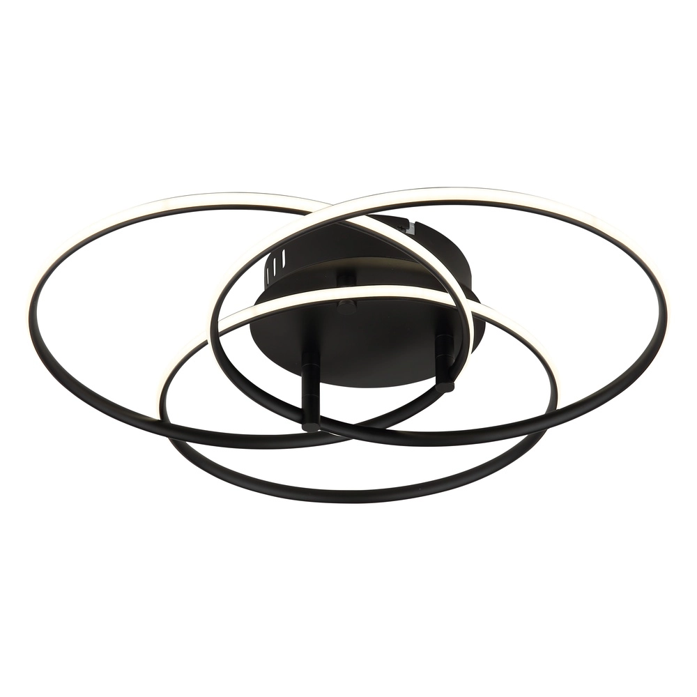 Design plafondlamp Kombos zwart