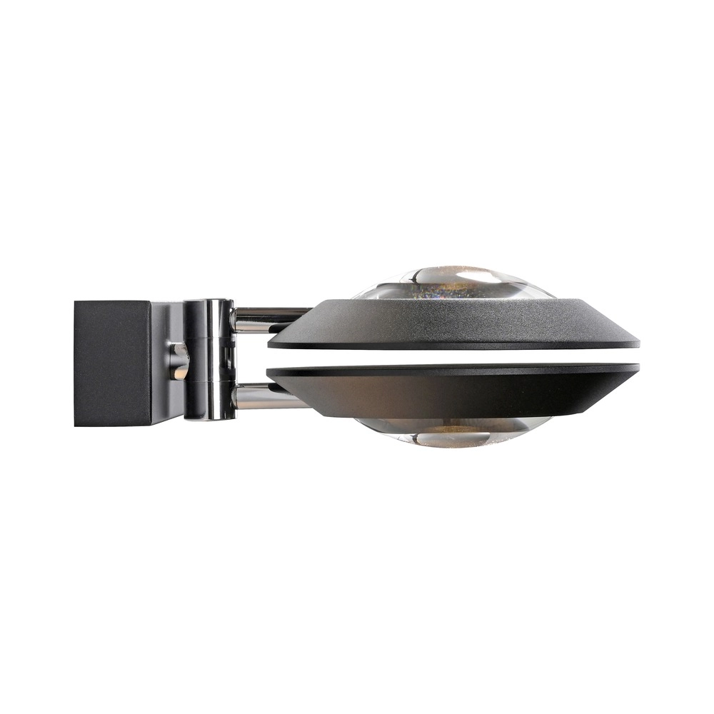 2L led wandlamp Pure Oculis black pearl Paul Neuhaus 4012248397008
