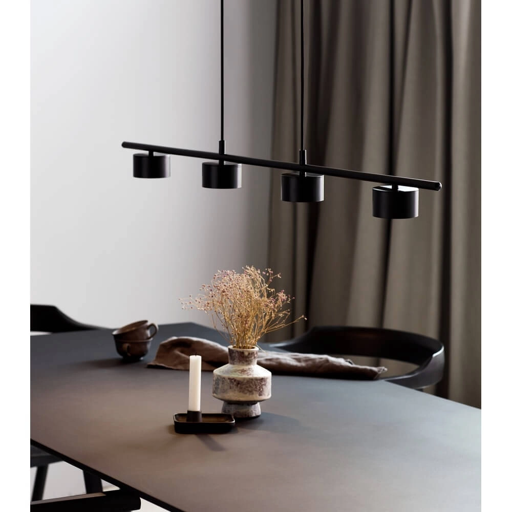 4-lichts hanglamp Clyde zwart design Nordlux 5704924001161