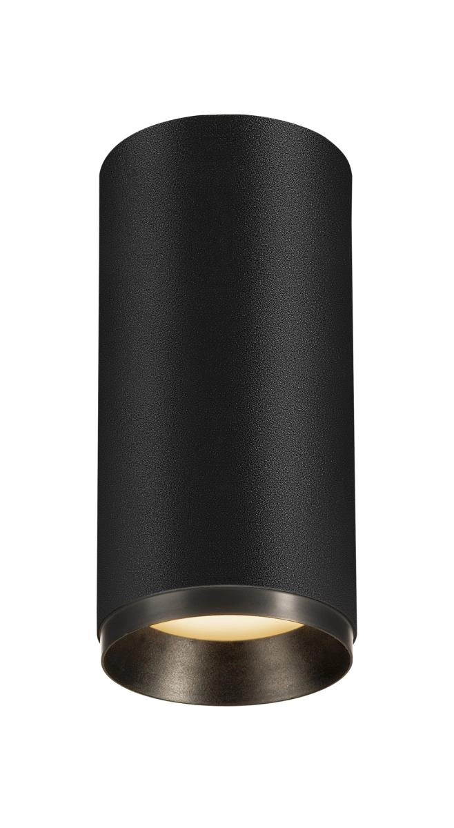 Opbouwspot Numinos M Dali cilinder zwart 3000K - 24gr