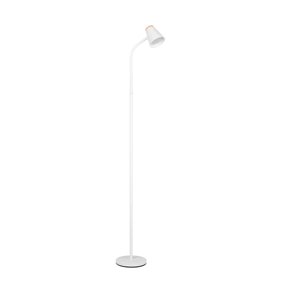 Vloerlamp Pongo wit Trio 4017807642759