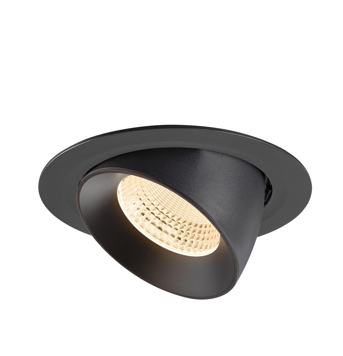 Inbouwspot Numinos Gimble XL zwart 2700K - 55gr SLV 4024163308847