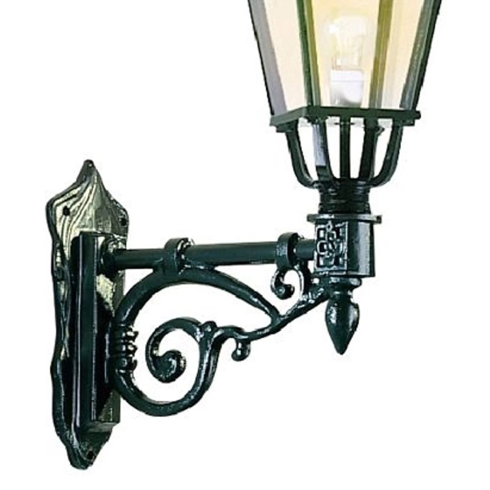 Nostalgische buitenlamp Bonn zwart KS verlichting 8714732123907