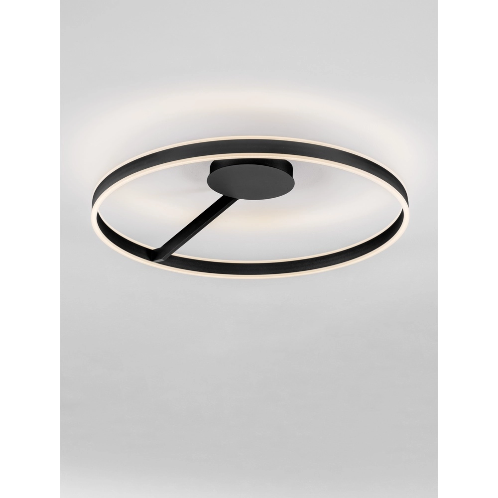Plafondlamp Bianco zwart Ø 80cm Lyora 5212017473851