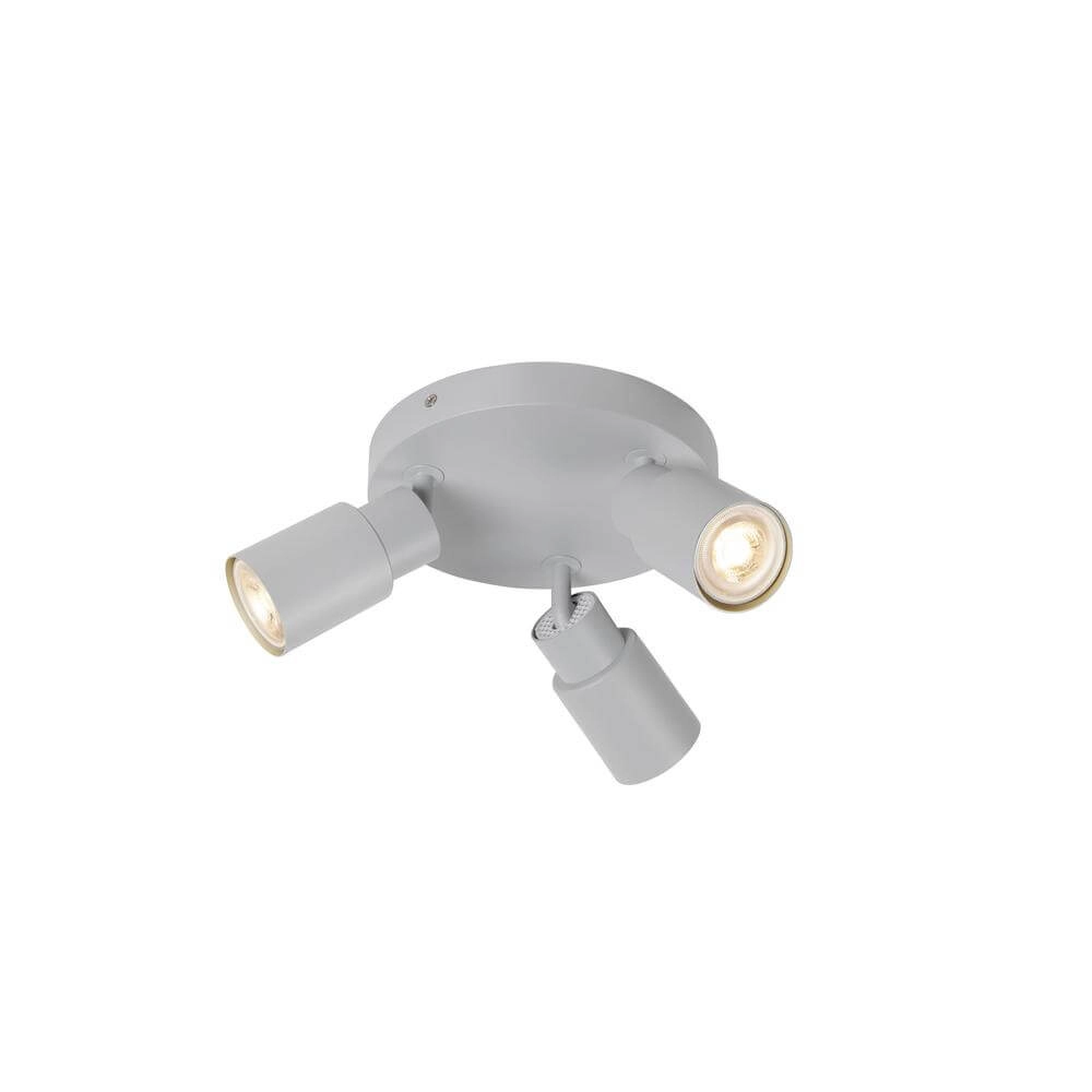 Ronde spot Puri 2.0 Tube grijs 3-lichts