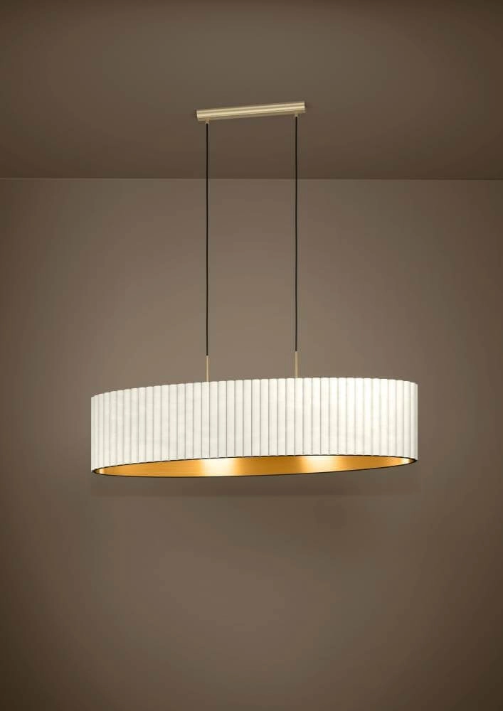 Eetkamer hanglamp Tamaresco wit met goud Stars of Light 9002759397647