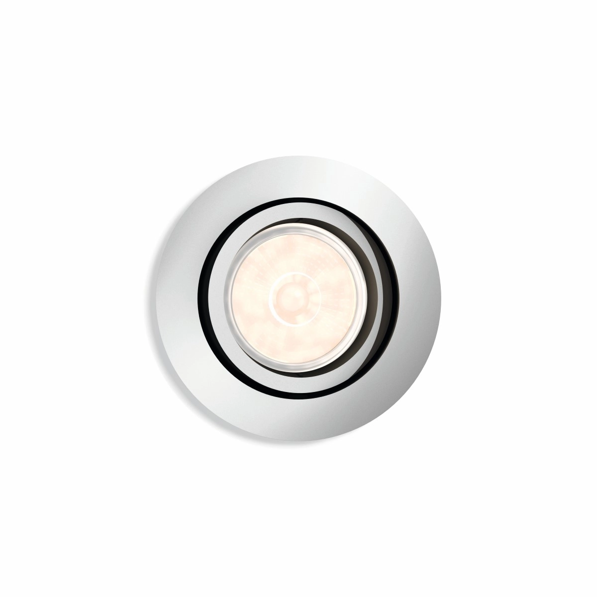 Inbouwspot Donegal GU10 9cm rond grijs
