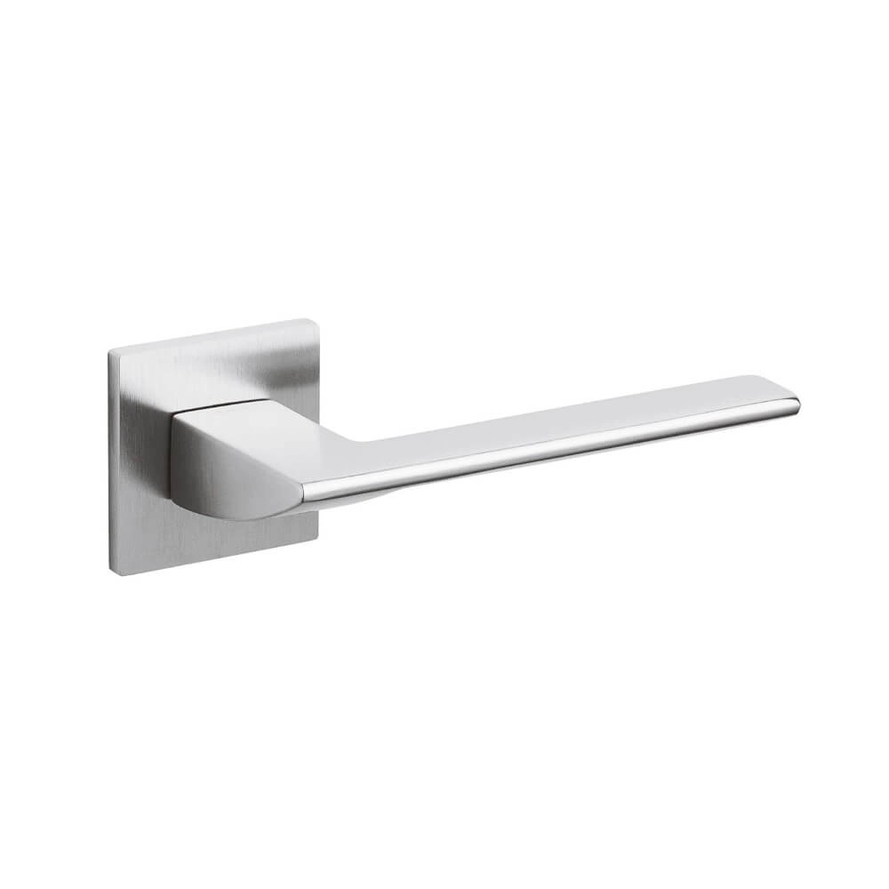 Design deurklink Trend mat chroom