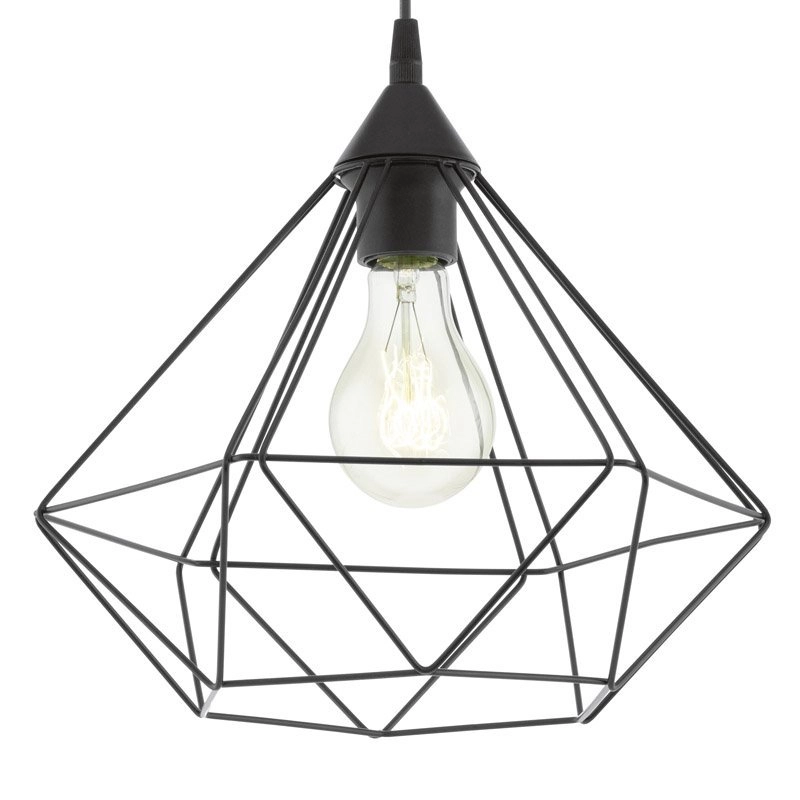 Hanglamp Tarbes 32cm zwart