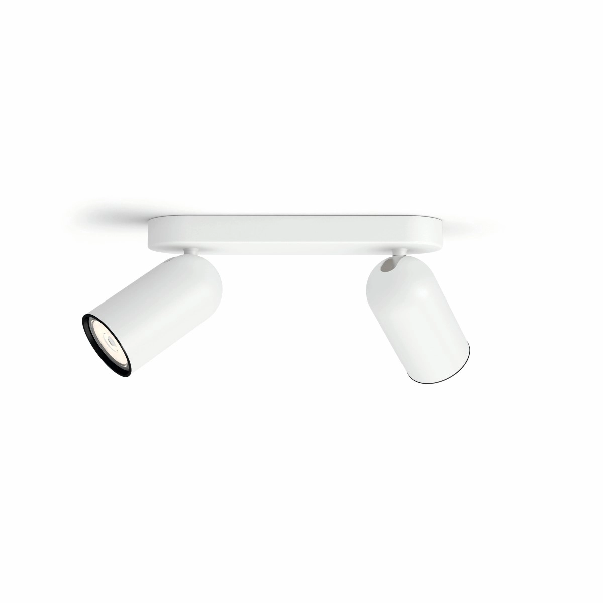 Lamp Pongee 2-lichts wit Philips 8718696164792