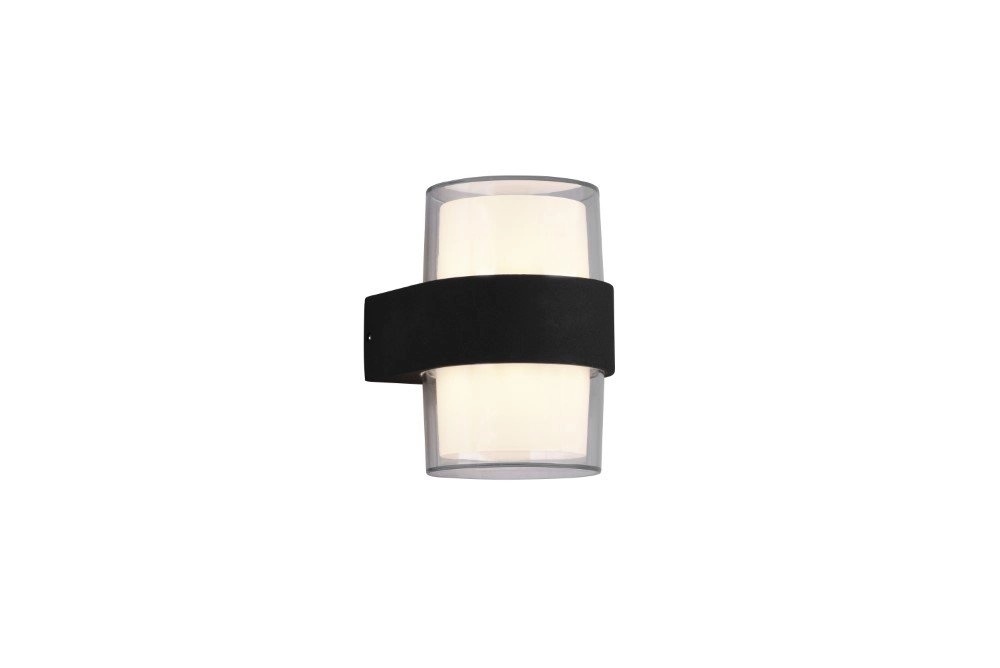 Buitenlamp Molina rond antraciet