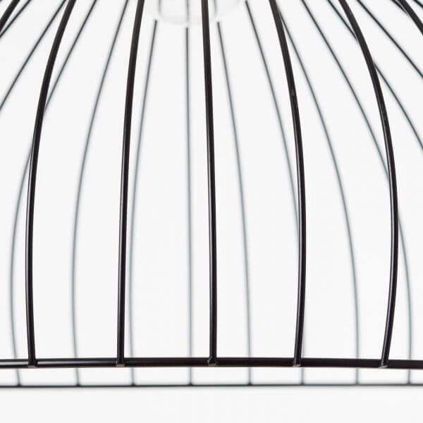 Hanglamp Blacky 40cm zwart Brilliant 4004353390937