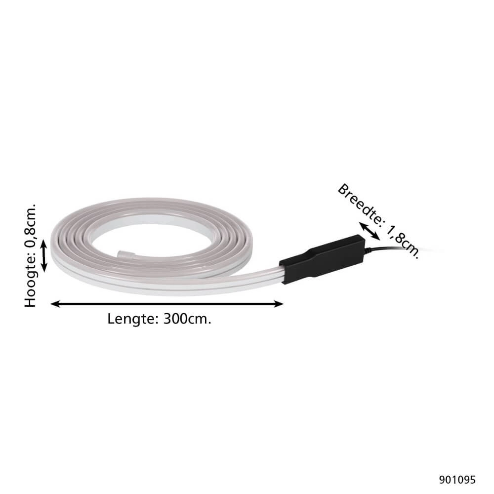 Ledstrip Flatneon Z 3m voor buiten Eglo 9008606297795