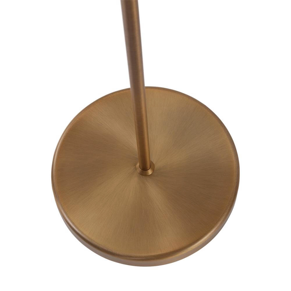 Vloerlamp Bella brons met strokleurige kap Steinhauer 8712746174441