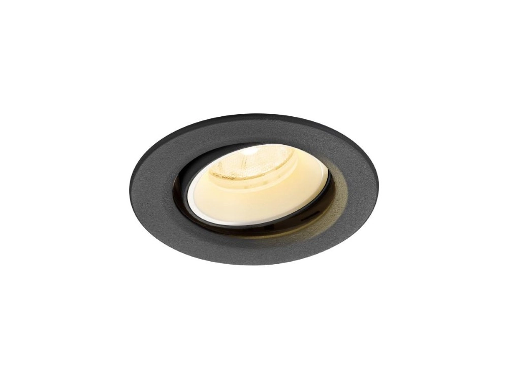 Inbouwspot Numinos Move XS zwart/wit 4000K - 20gr SLV 4024163313926