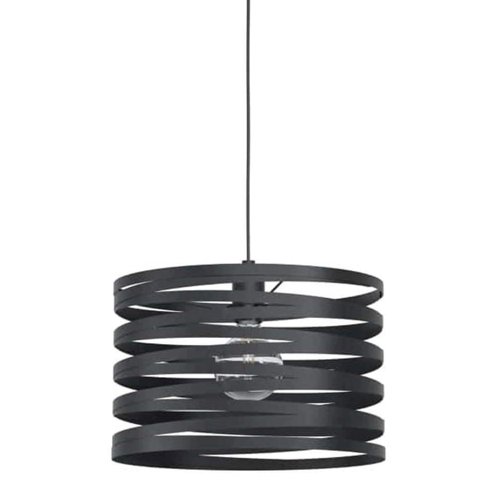 Zwarte hanglamp Cremella Ø 37cm