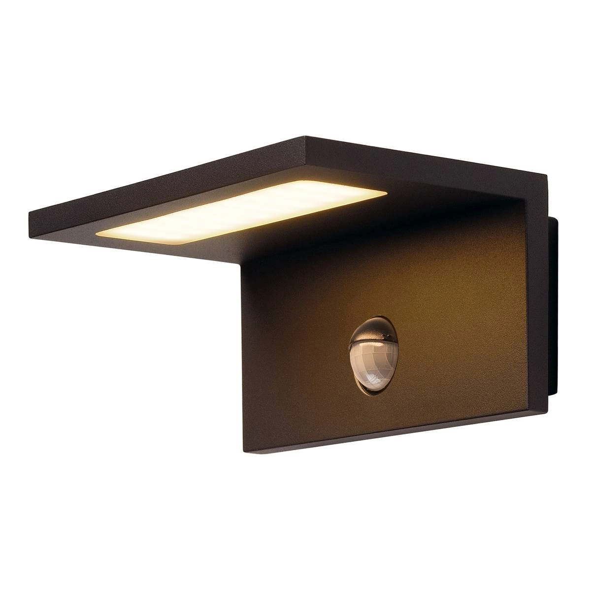 Wandlamp Led Sensor met bewegingssensor zwart