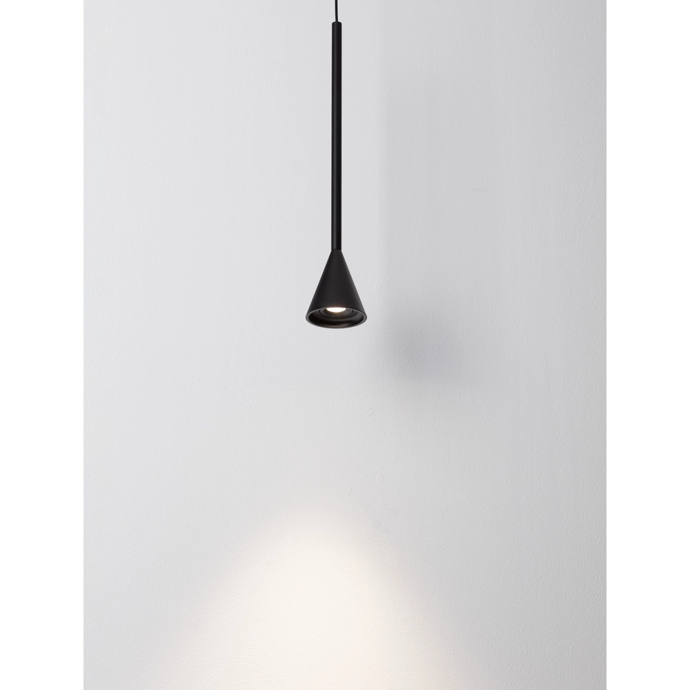 Hanglamp Net enkel zwart