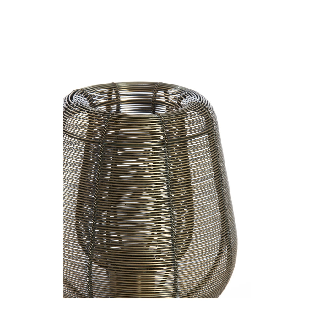 Tafellamp Aboso koper brons Ø 18cm Light & Living 8717807701512