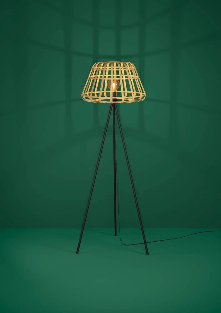 Rotan vloerlamp Montezuelo 149cm Stars of Light 9008606240548