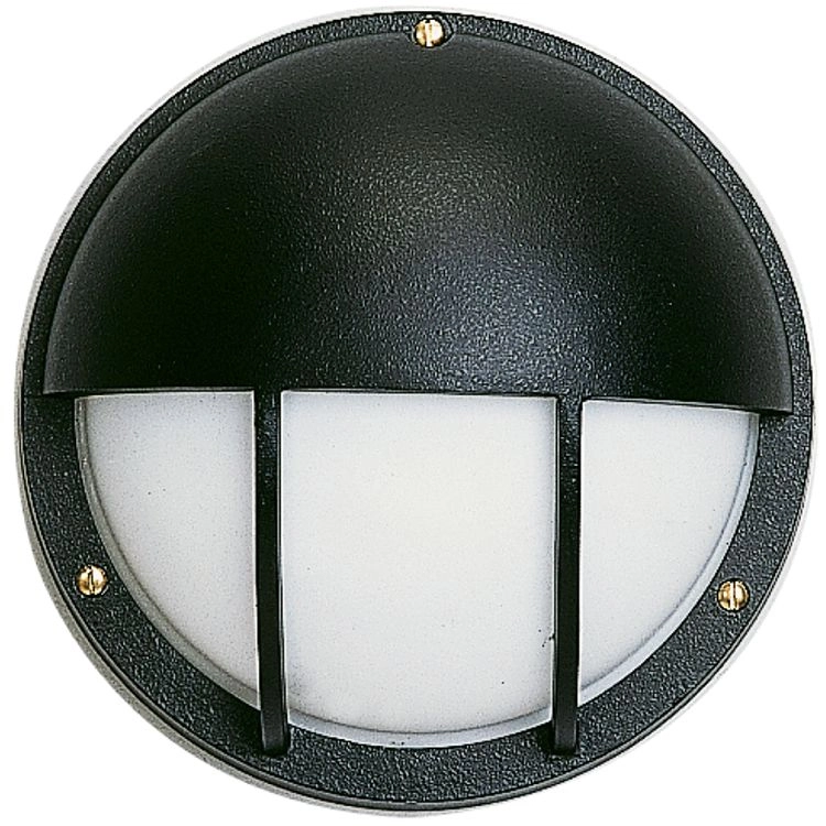 Moderne buitenlamp Rondo 25cm - zwart
