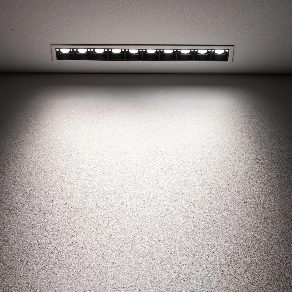 Witte inbouwspot Midi Led 10x1 leds - 4000K Lyora 5903139100465