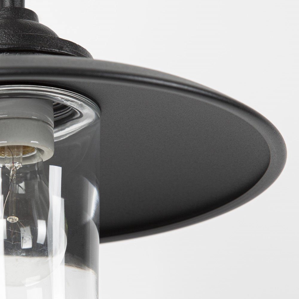 Zwarte muurlamp Ardennes van gietijzer KS verlichting 8714732758703