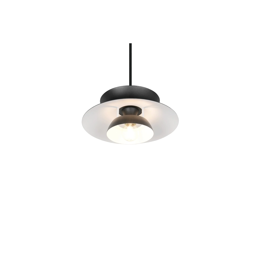 Hanglamp design Amarila zwart Ø 25cm Trio 4017807682762