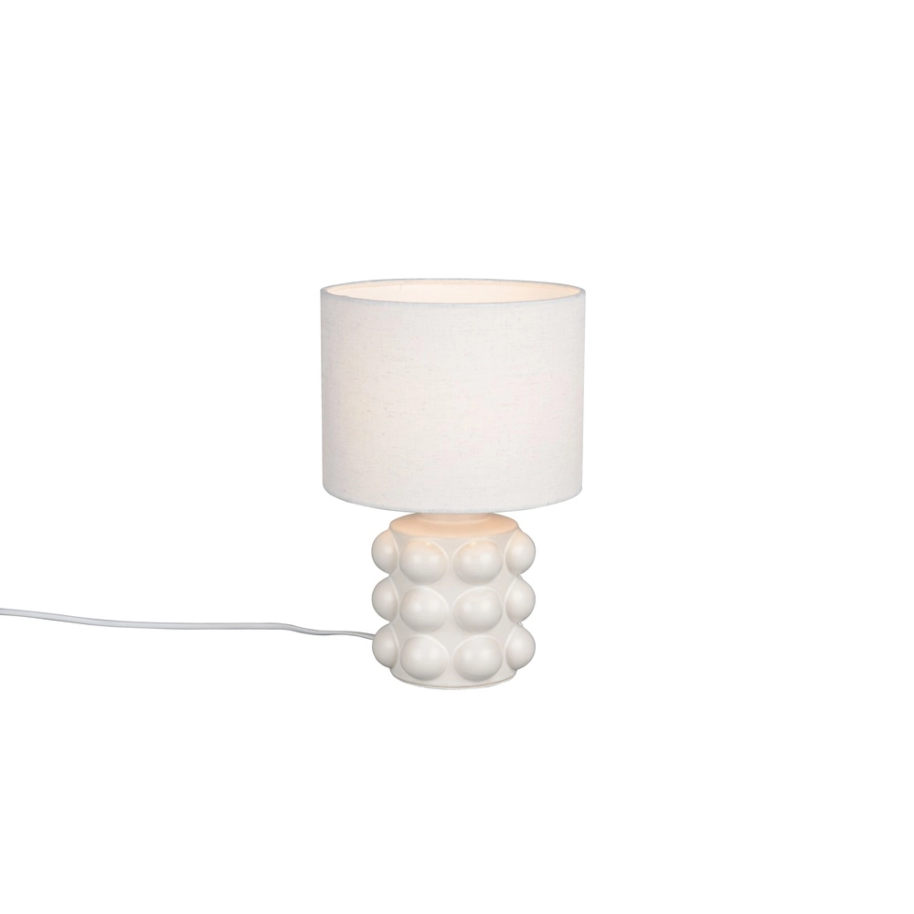 Tafellamp Kate wit Ø 20cm Trio 4017807662535