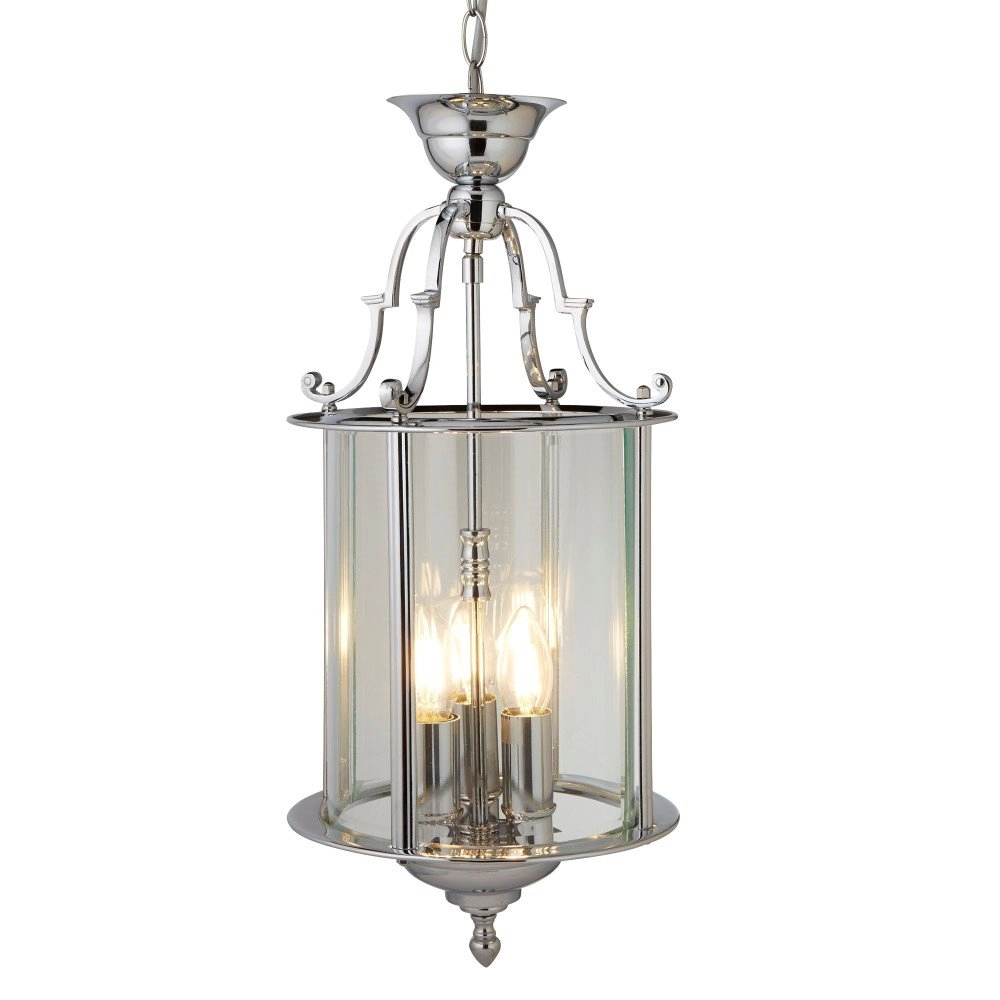 Chrome lantaarn Lanterns Ø 25cm