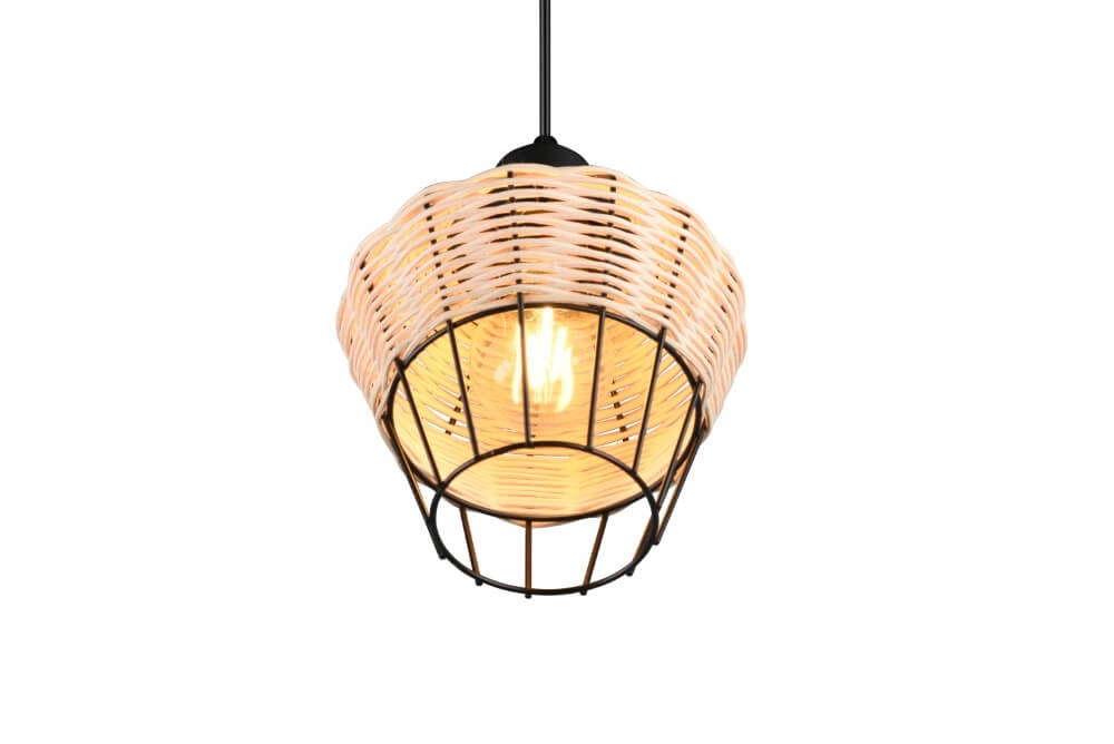 Hanglampje Borka rotan Trio 4017807556094
