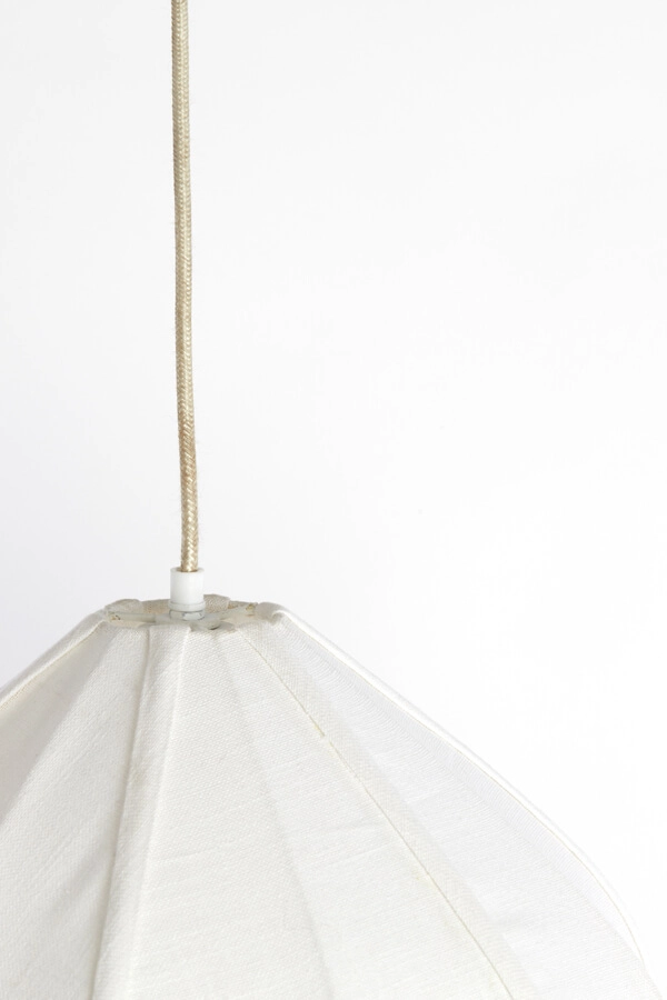 Witte hanglamp Zubeda Ø 38,5cm Light & Living 8717807706616