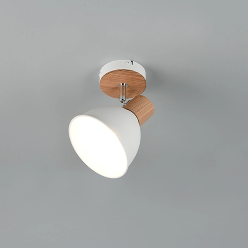 Plafondlamp Delume enkel wit