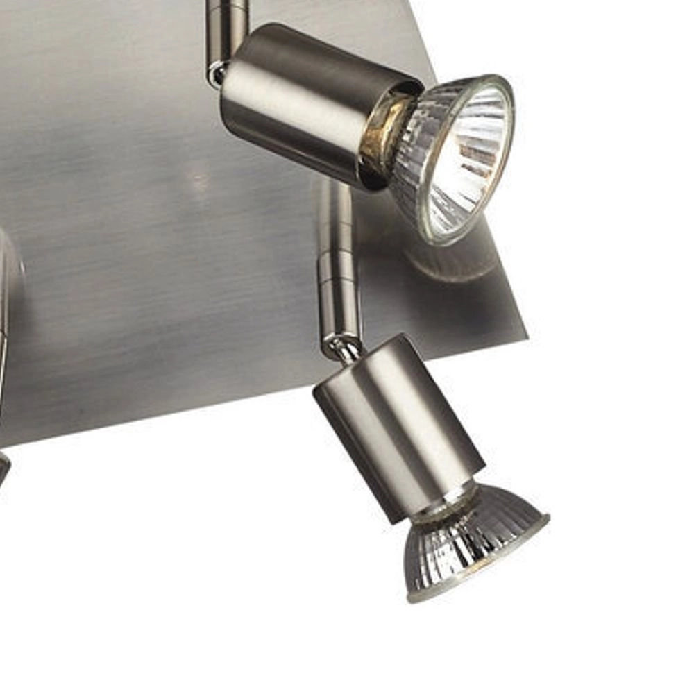 Plafondspot Carrea 4-lichts rvs Philips 5413987234385