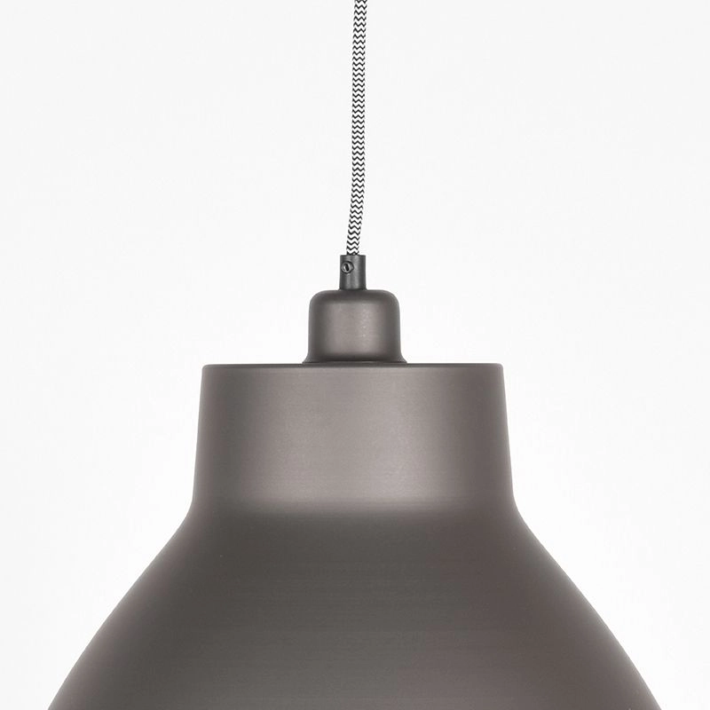 Grijze hanglamp Dome Ø 42cm Label51 8719323323384