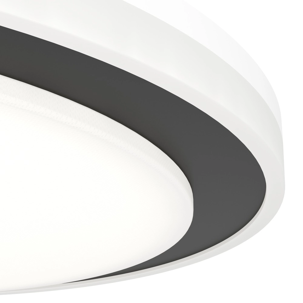 Witte plafonniere Semovigo Ø 40cm Eglo 9008606391851