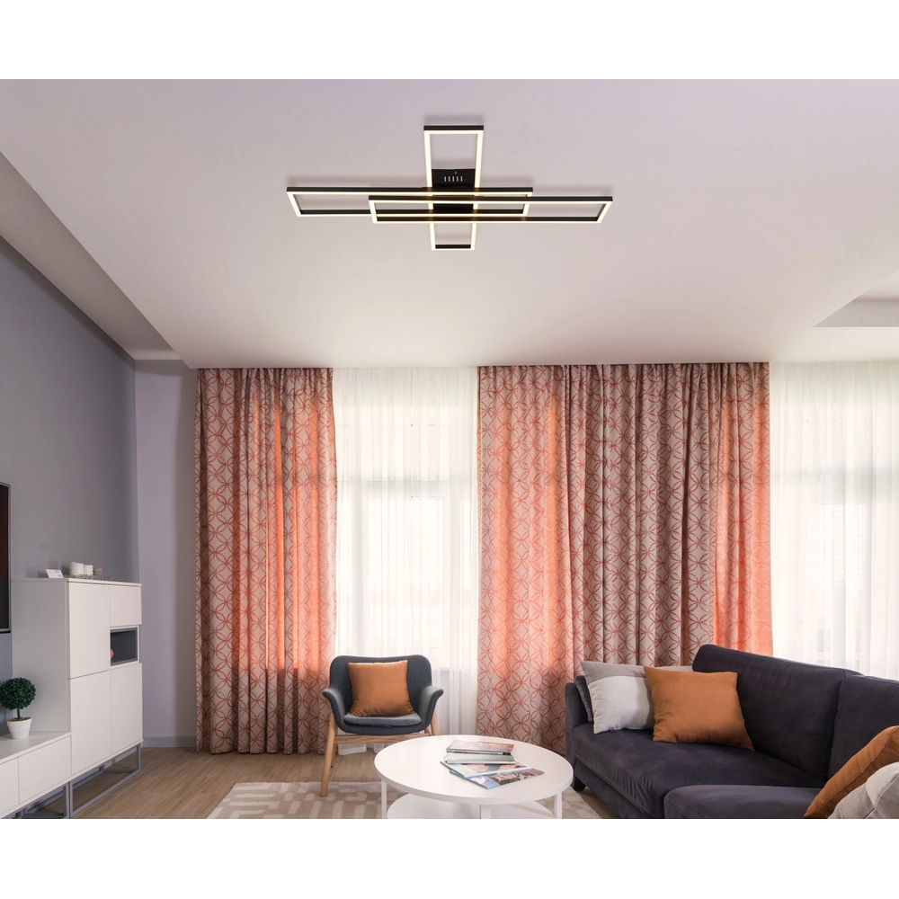 Plafondlamp Tatjana zwart Globo 9007371569311
