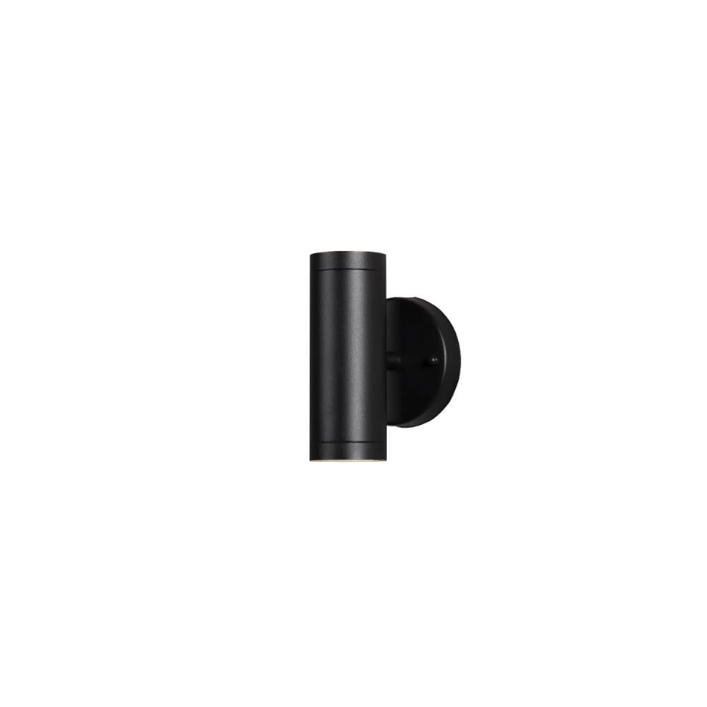 Wandspot Modena zwart 2-lichts